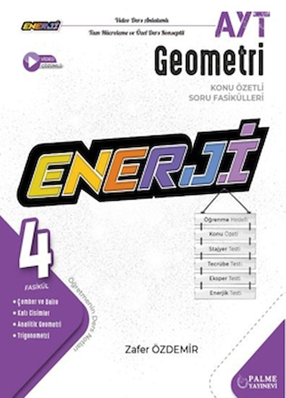 YKS AYT Enerji Geometri Konu Özetli Soru Fasikülleri (4 Fasikül)