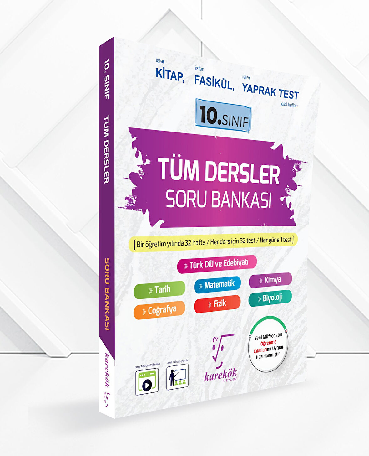 10.Sınıf Tüm Dersler Soru Bankası Karekök Yayınları