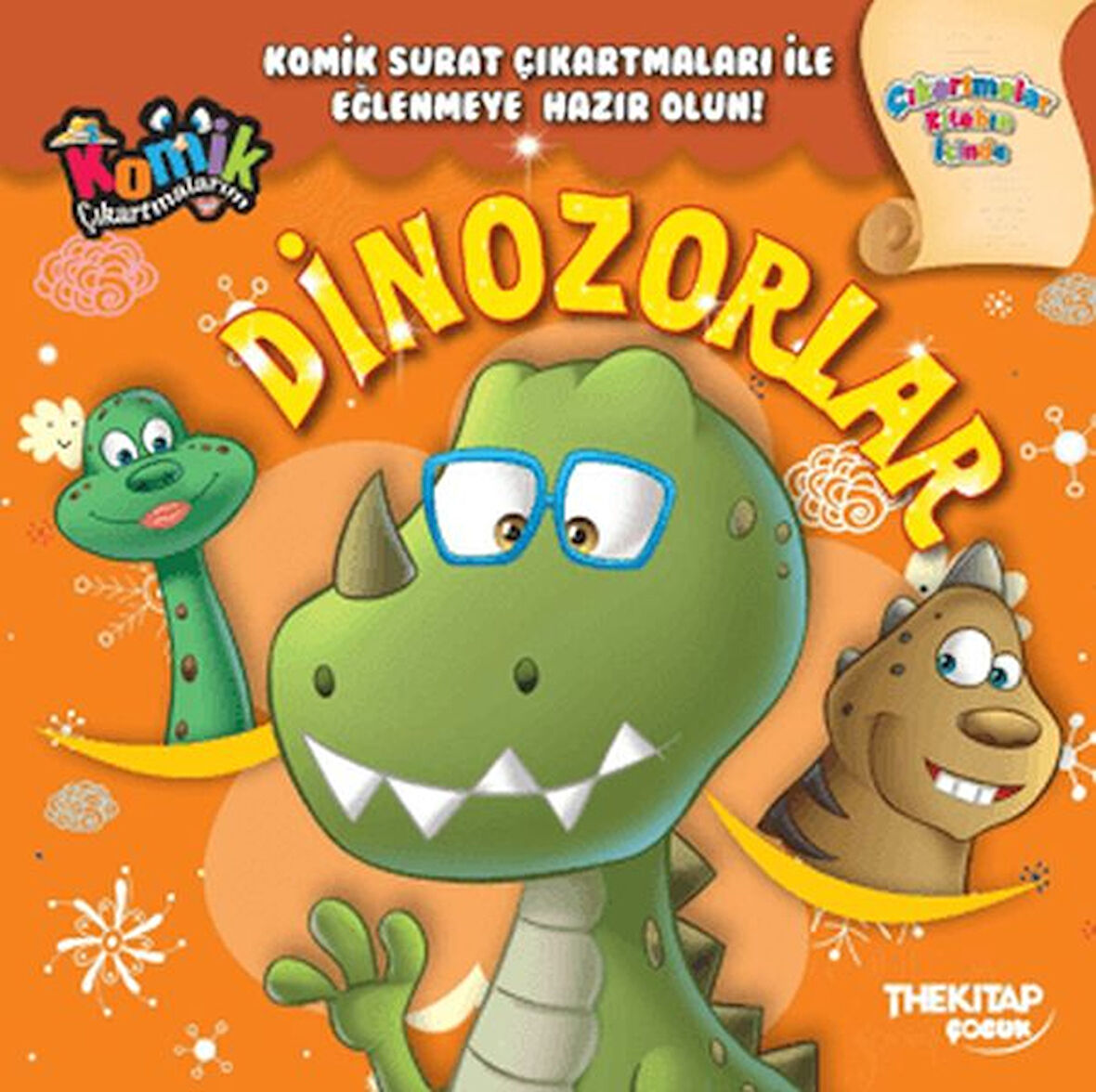 Komik Çıkartmalarım - Dinozorlar
