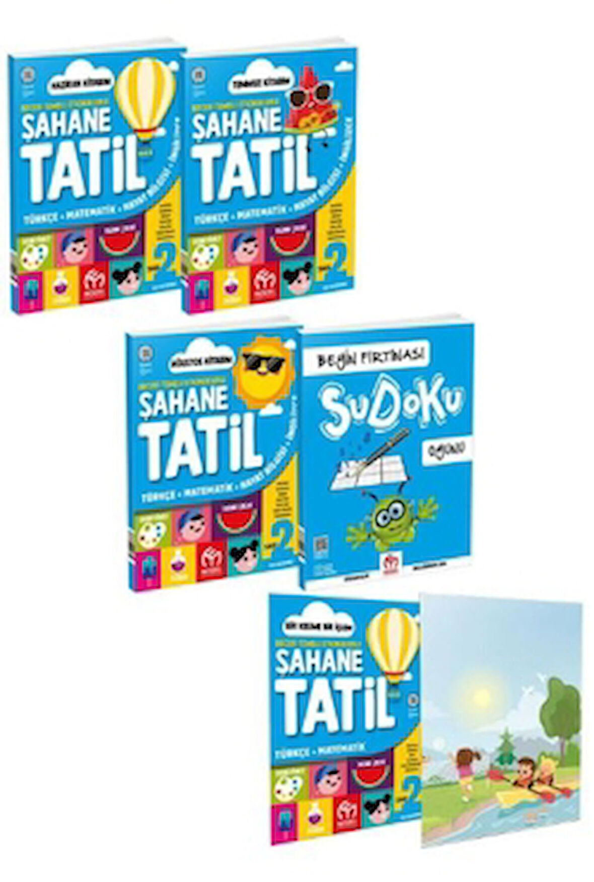 2. Sınıf Şahane Yaz Tatil Kitabı Seti
