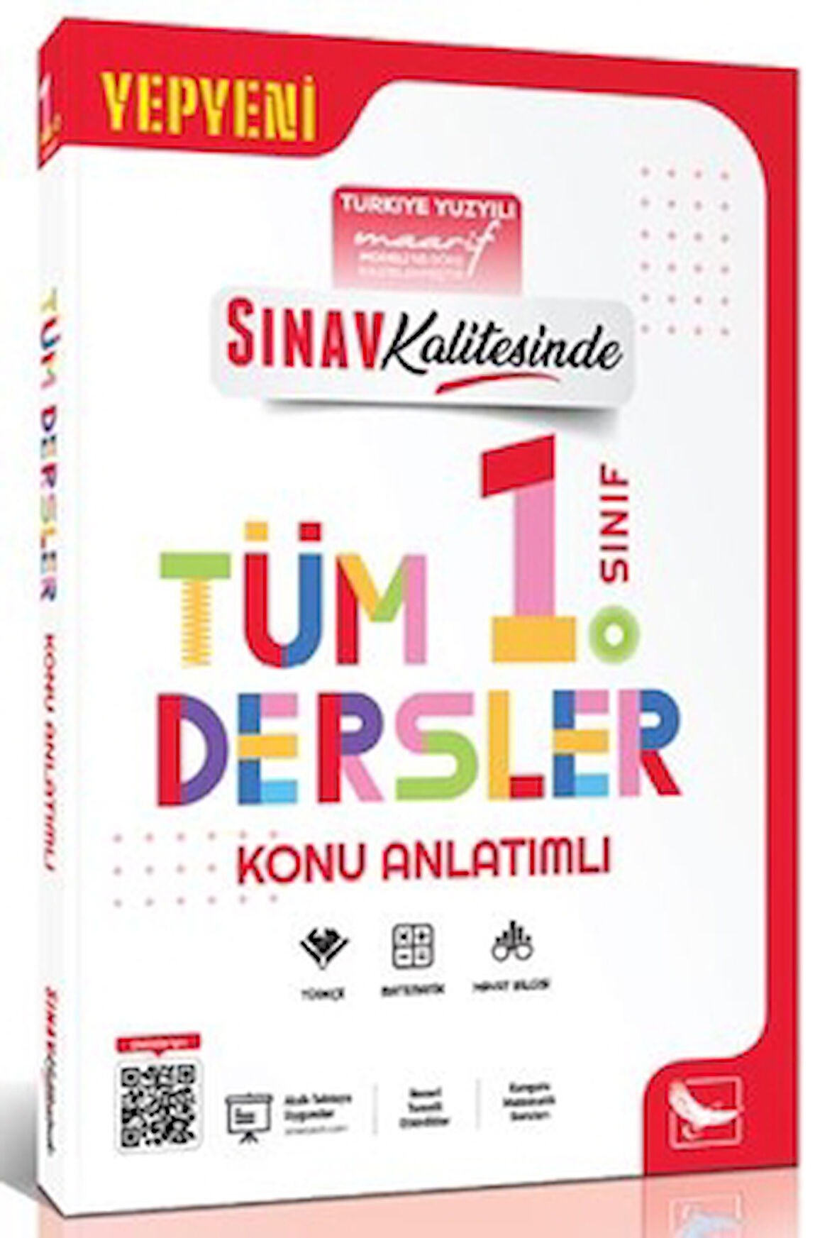 Sınav Kalitesinde 1. Sınıf Tüm Dersler Konu Anlatımlı