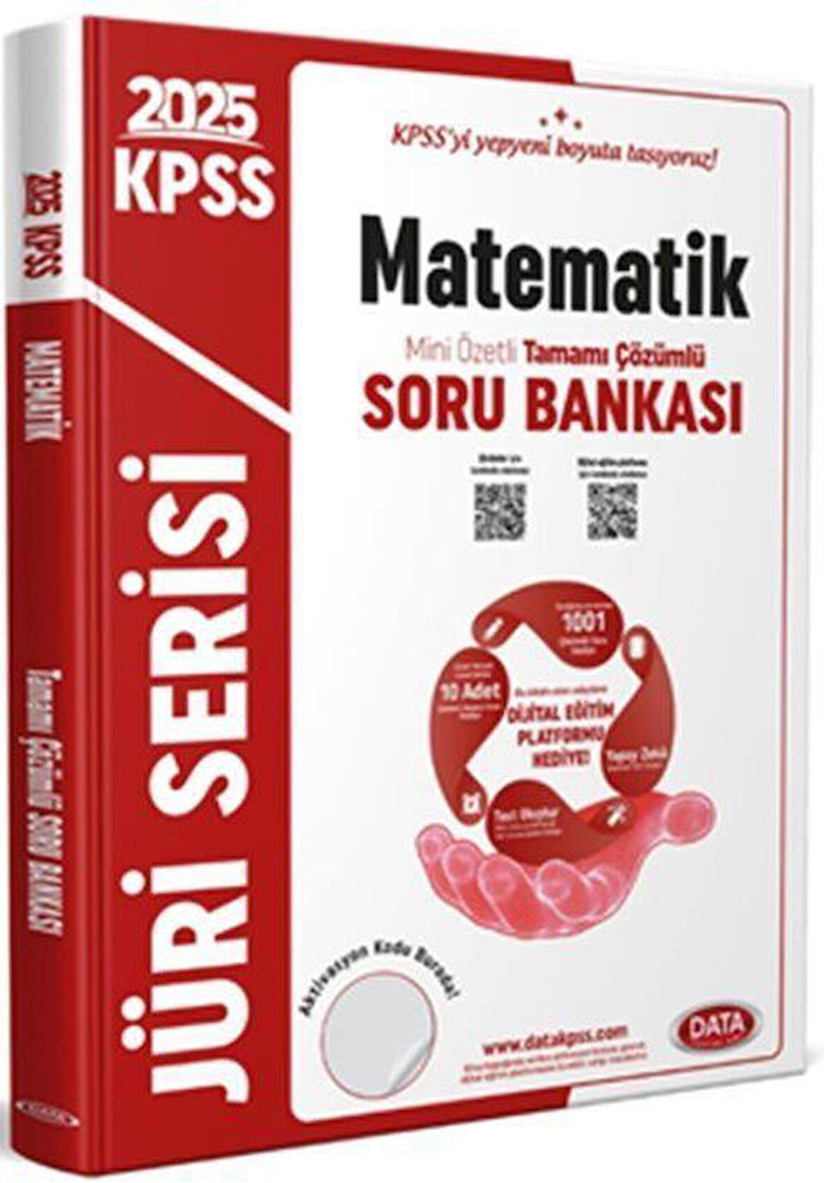 2025 KPSS Matematik Jüri Serisi Mini Özetli Tamamı Çözümlü Soru Bankası Data Yayınları