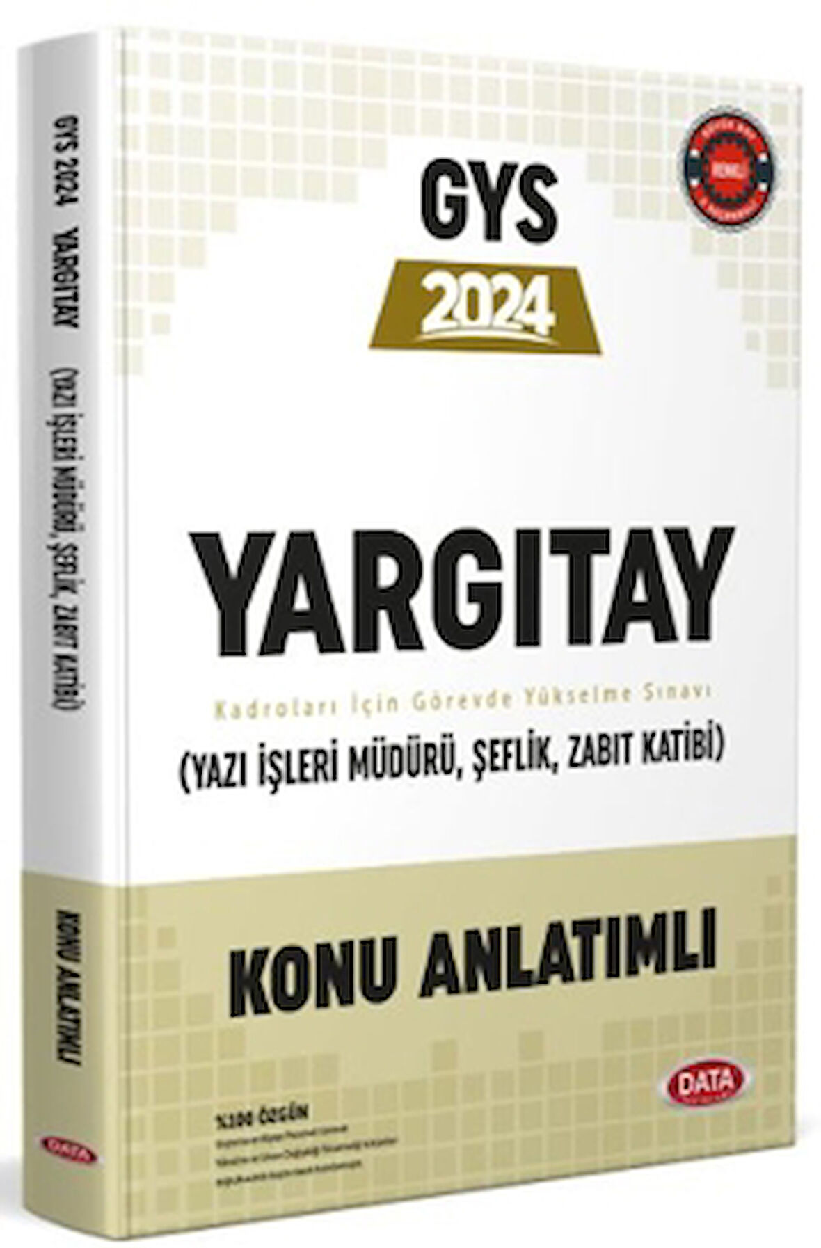 Yargıtay GYS Konu Anlatımlı (Yazı İşleri Müdürü, Şeflik, Zabıt Katibi)
