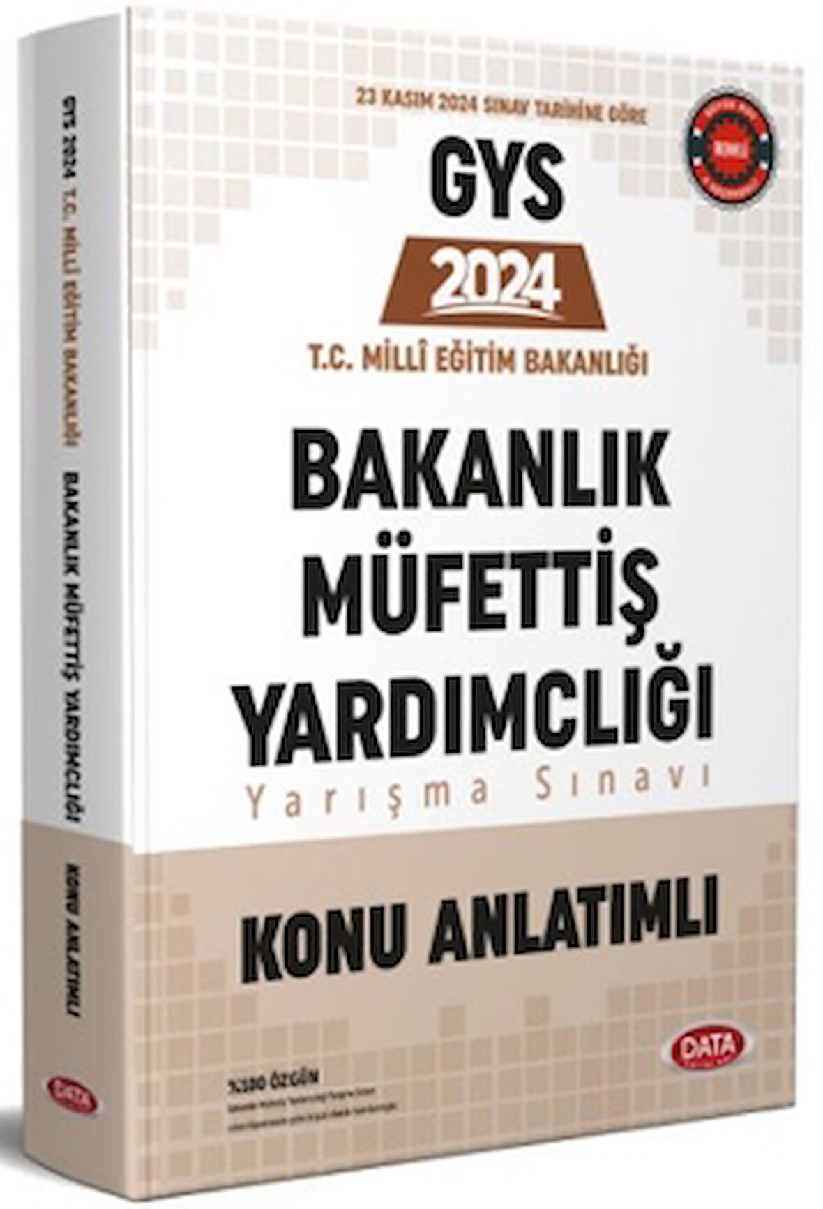 T.C. Milli Eğitim Bakanlığı Müfettiş Yardımcılığı Yarışma Sınavı Konu Anlatımlı