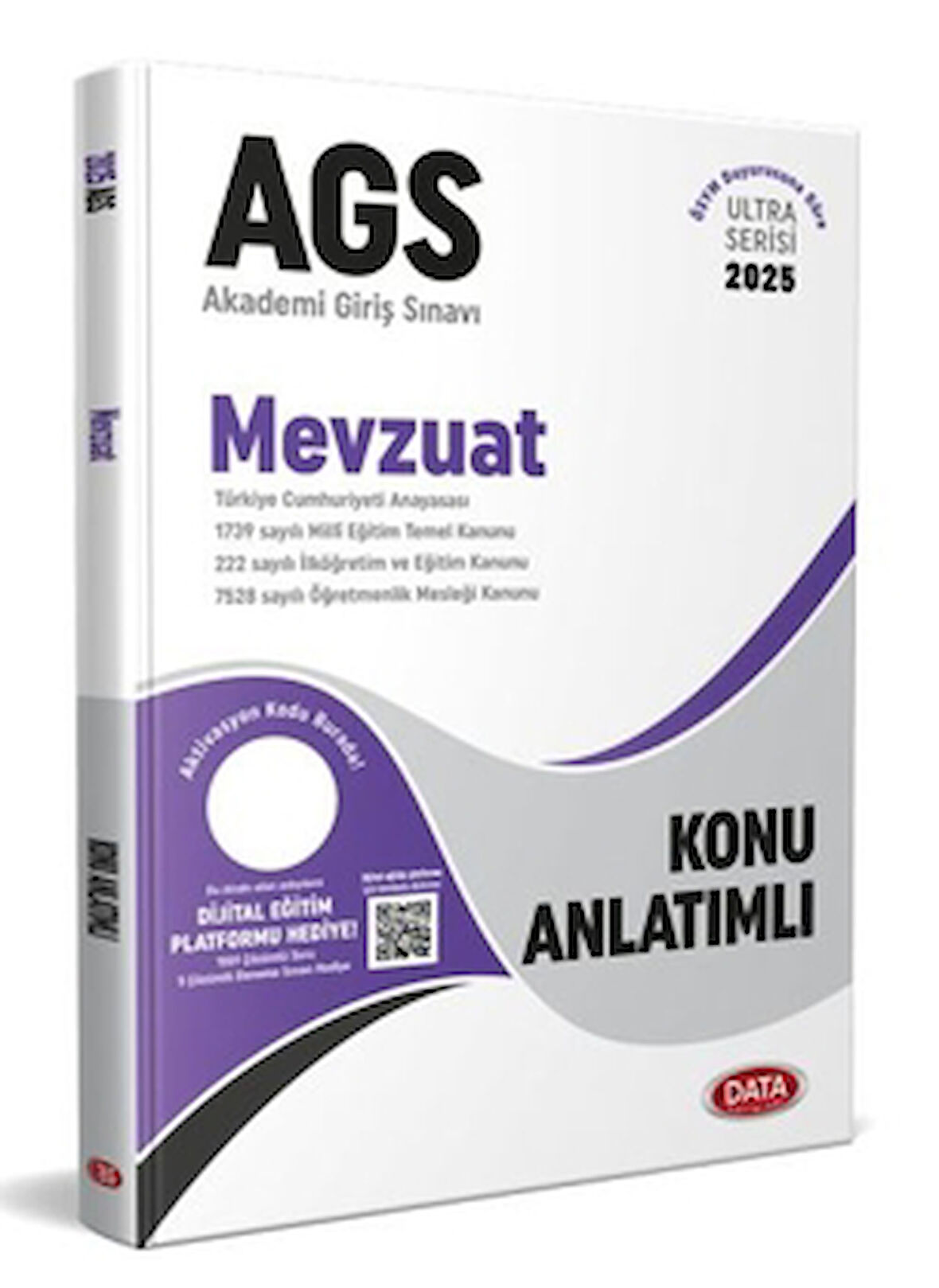 Data Yayınları 2025 MEB AGS Ultra Serisi Mevzuat Konu Anlatımlı