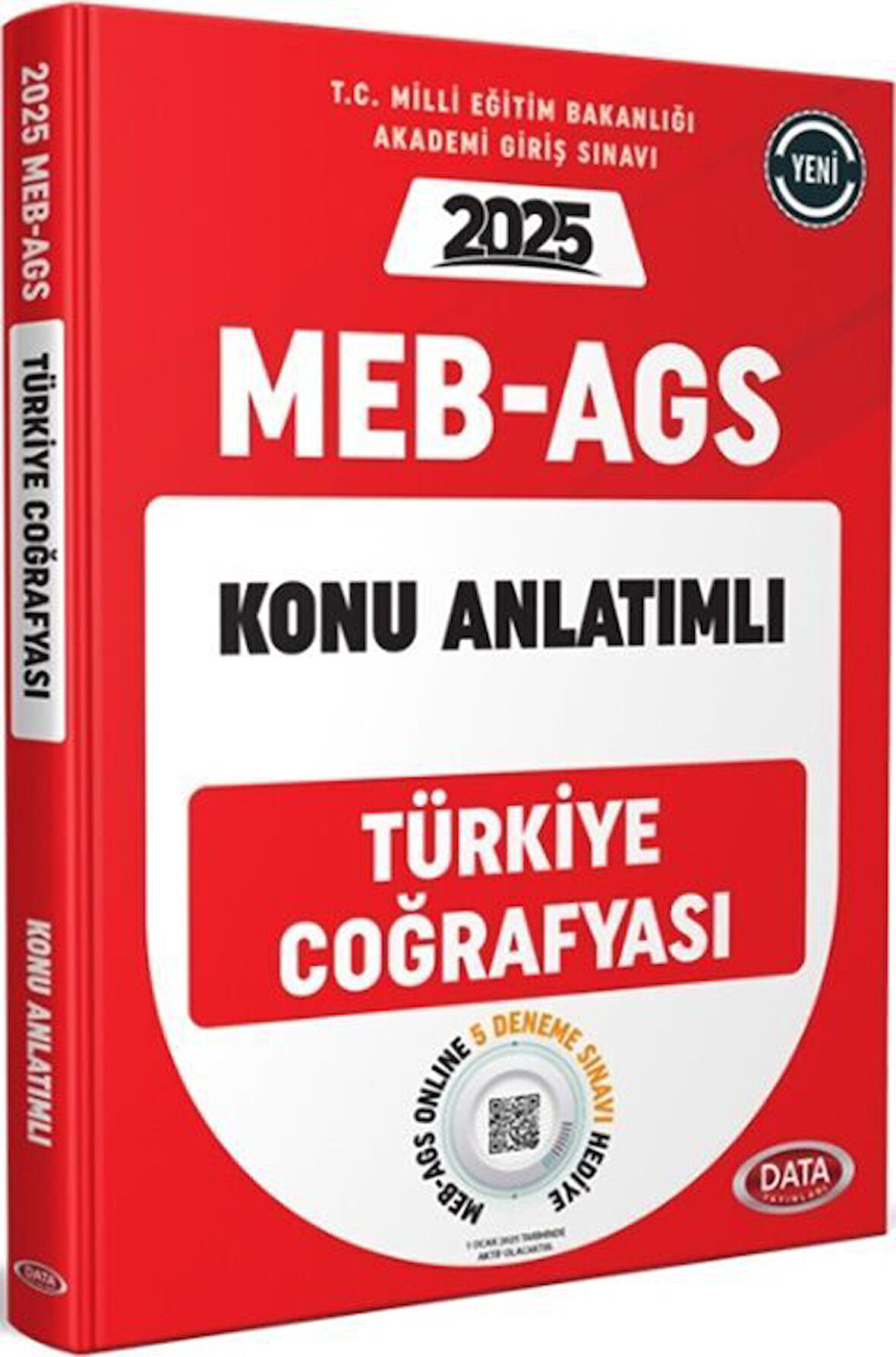 Data Yayınları 2025 MEB AGS Türkiye Coğrafyası Konu Anlatımlı