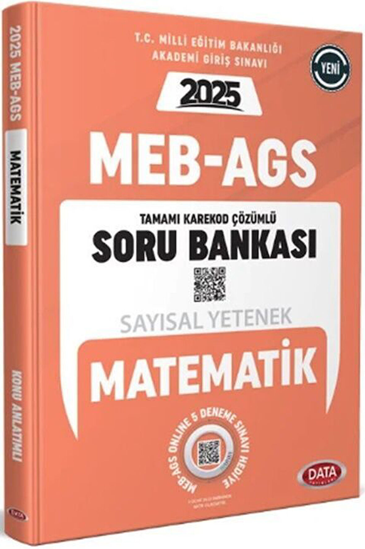 Data Yayınları 2025 MEB AGS Sayısal Yetenek Matematik Soru Bankası