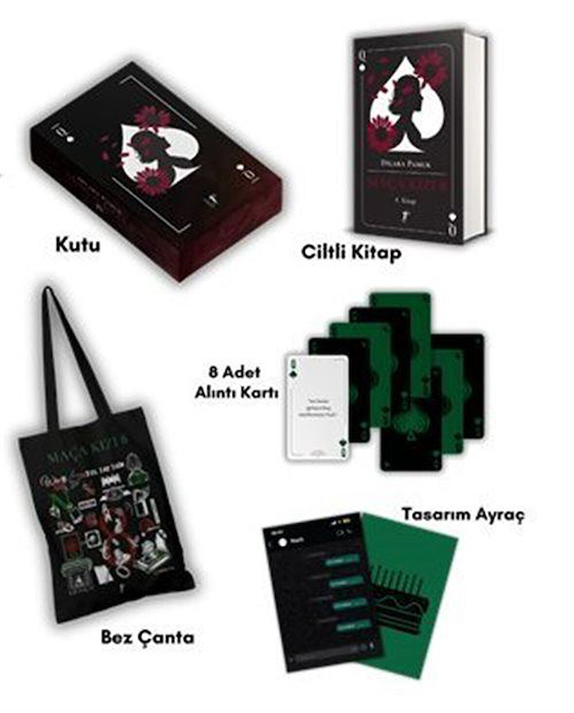 Maça Kızı 8 (4. Kitap) (Ciltli Kutulu Set) / Dilara Pamuk