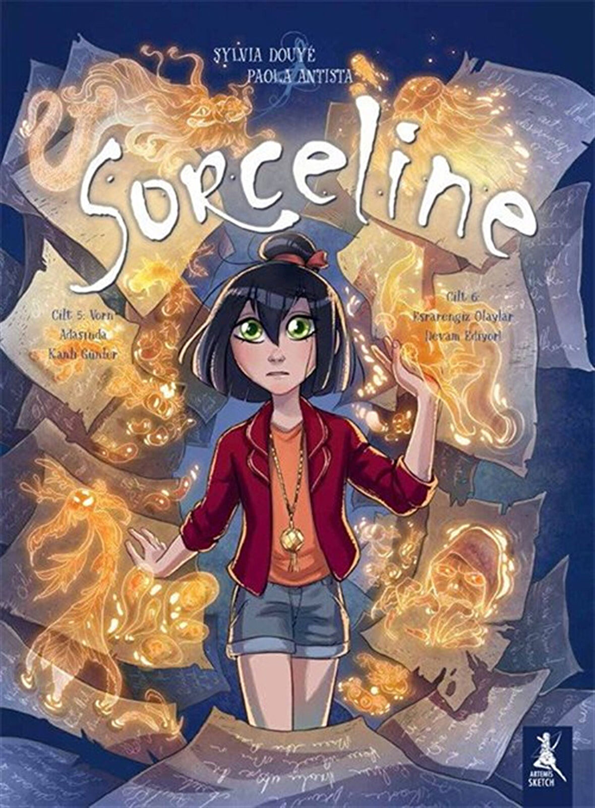 Sorceline Cilt 5 Vorn Adası'nda Kanlı Günler / Cilt 6 Esrarengiz Olaylar Devam Ediyor! / Sylvia Douye