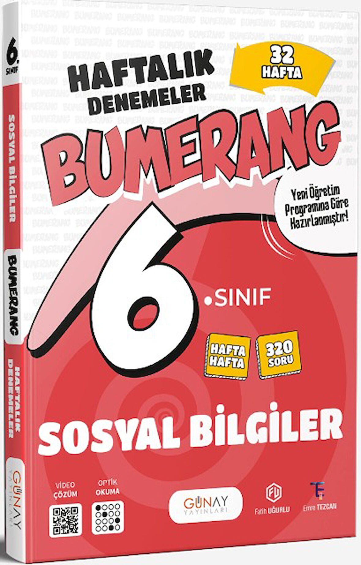 6. Sınıf Sosyal Bilgiler 32 Haftalık Deneme Bumerang Serisi 2026