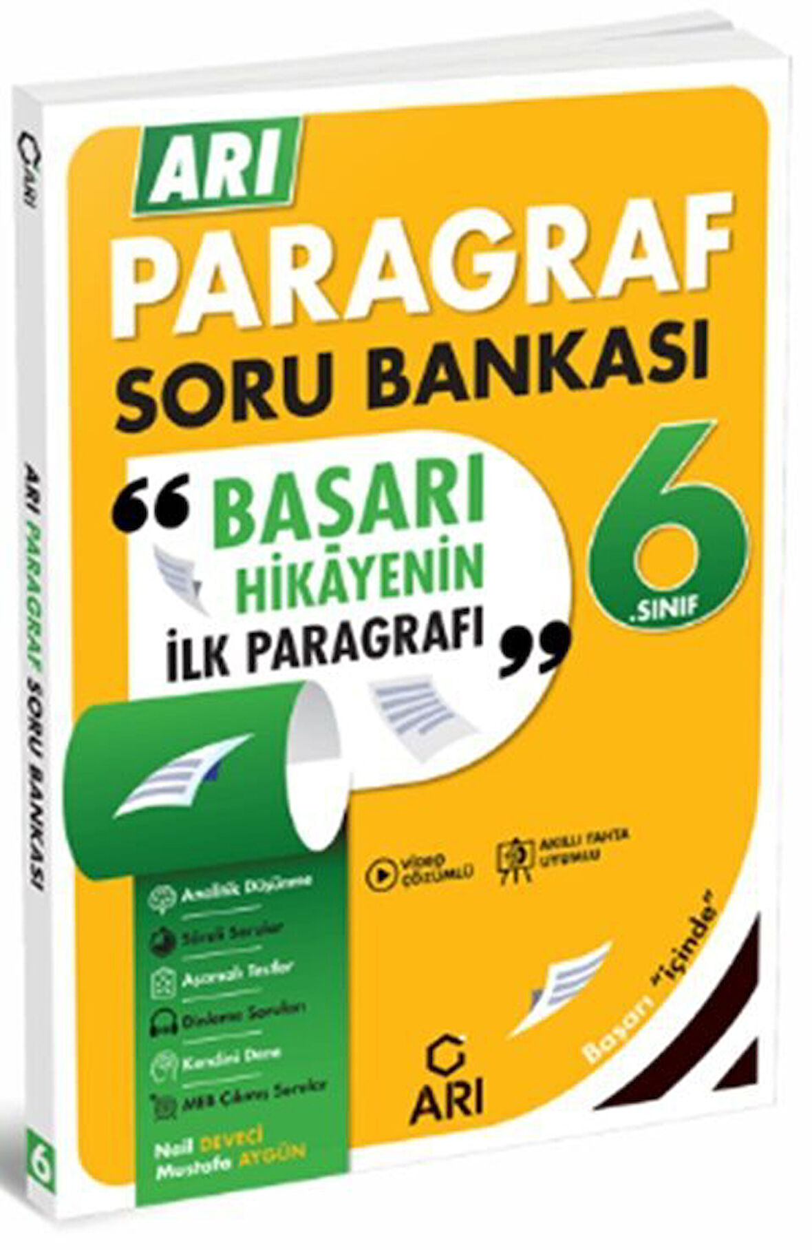 Arı Yayıncılık 6. Sınıf Paragraf Soru Bankası