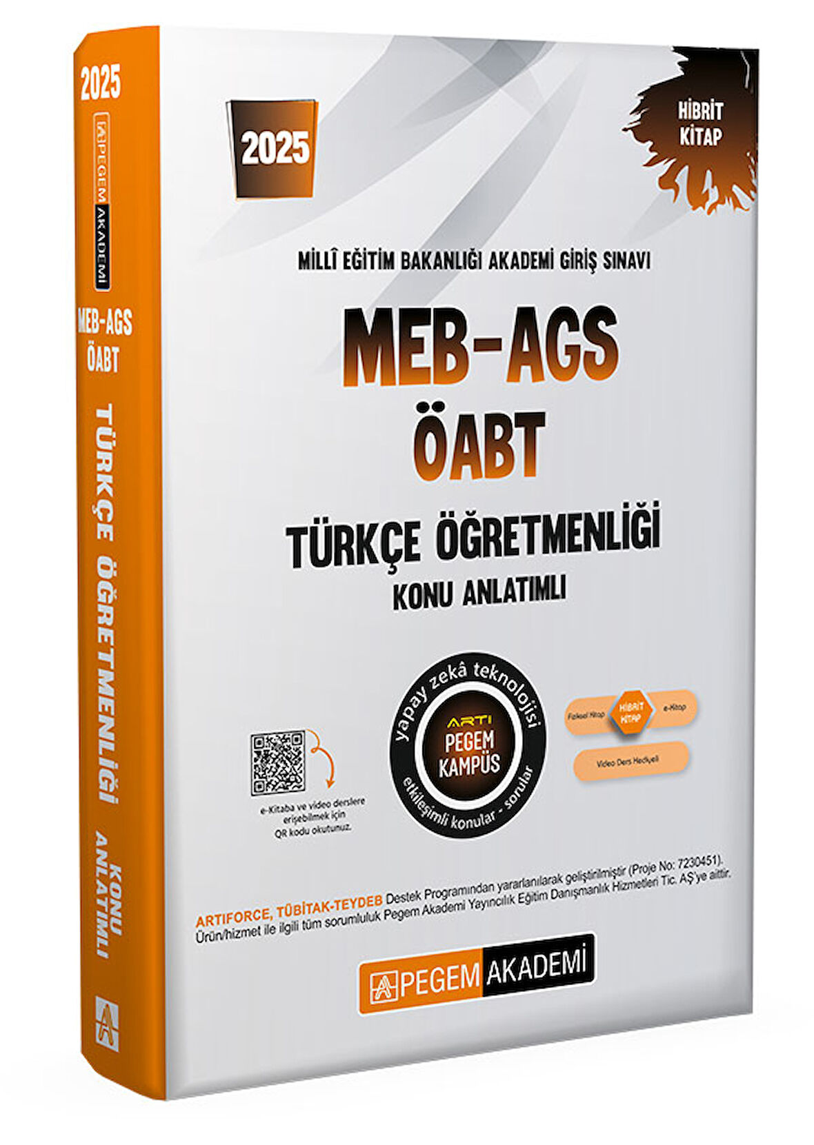 2025 MEB-AGS-ÖABT Türkçe Öğretmenliği Konu Anlatımlı