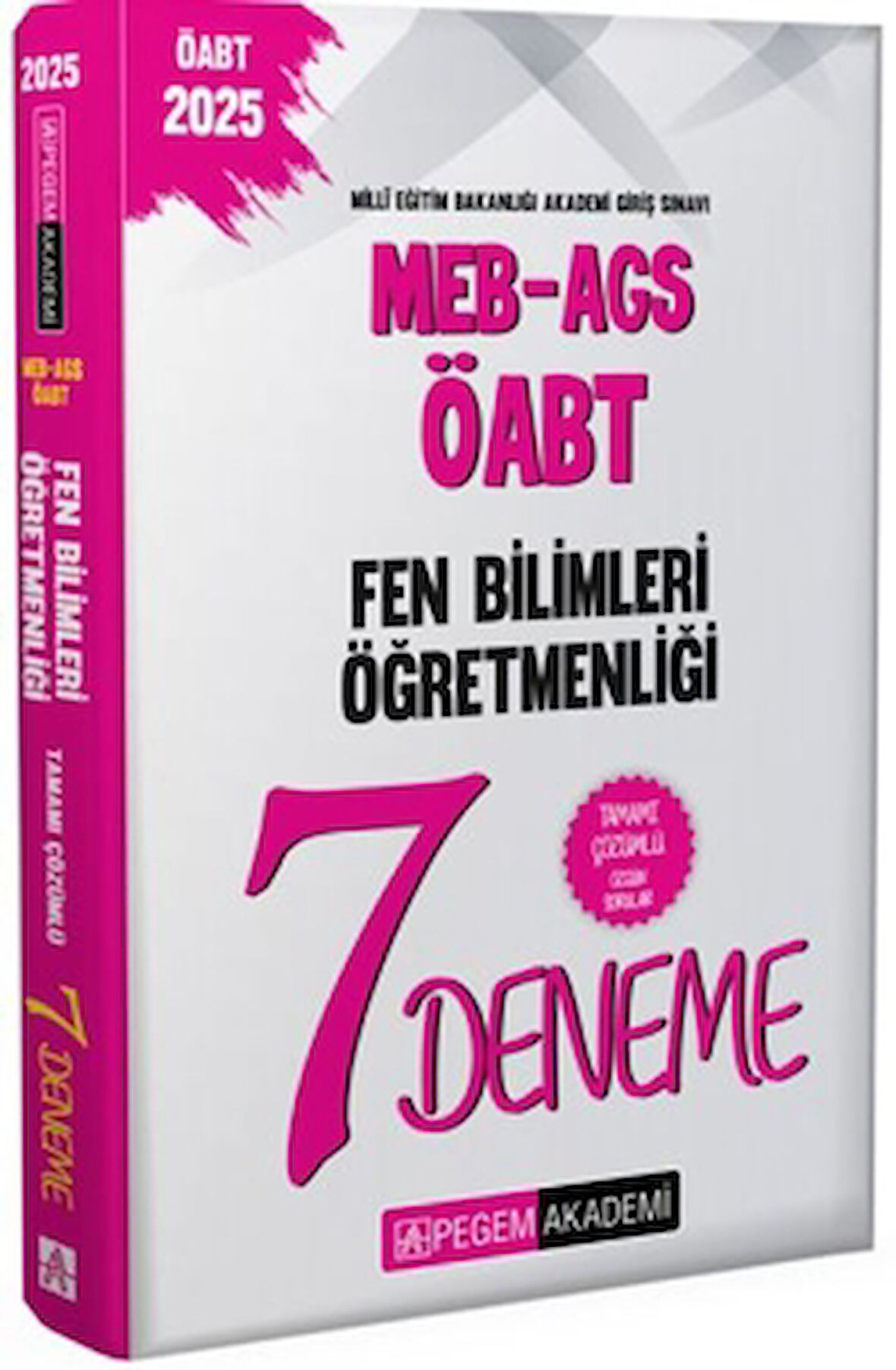 2025 MEB-AGS-ÖABT Fen ve Teknoloji Öğretmenliği Tamamı Çözümlü 7 Deneme