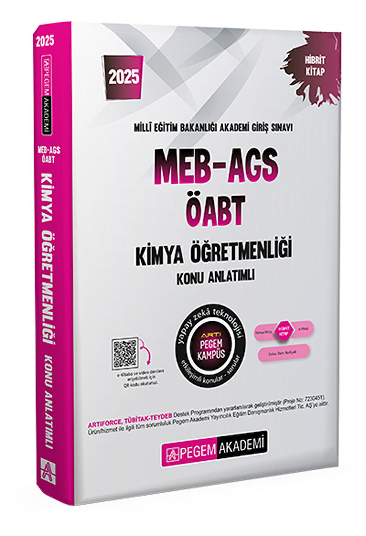 2025 MEB-AGS-ÖABT Kimya Öğretmenliği Konu Anlatımlı