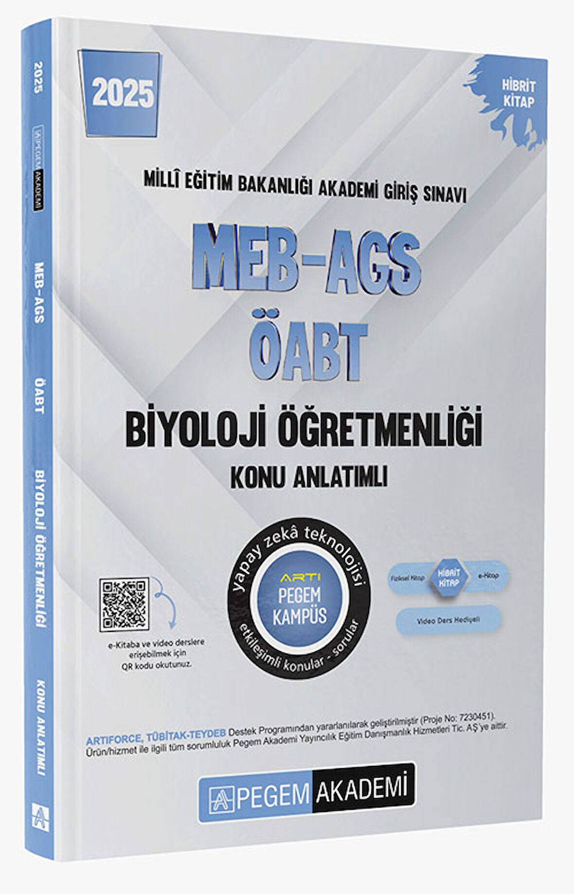 2025 MEB-AGS-ÖABT Biyoloji Öğretmenliği Konu Anlatımlı