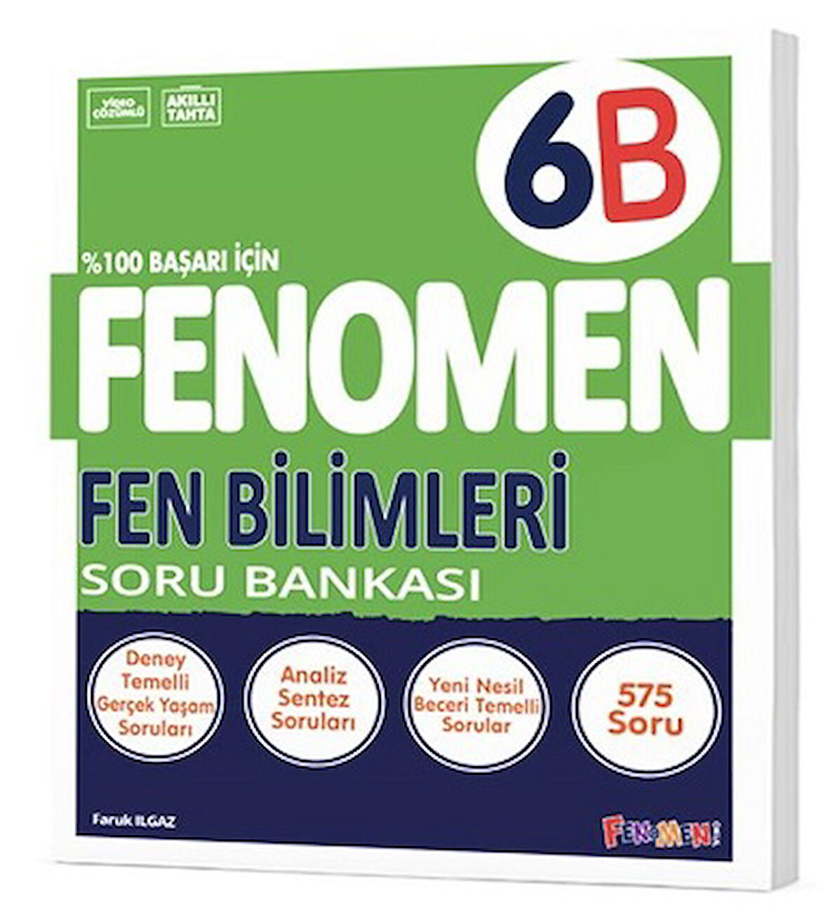 Fenomen Okul 2025 6. Sınıf Fen Bilimleri B Serisi Soru Bankası