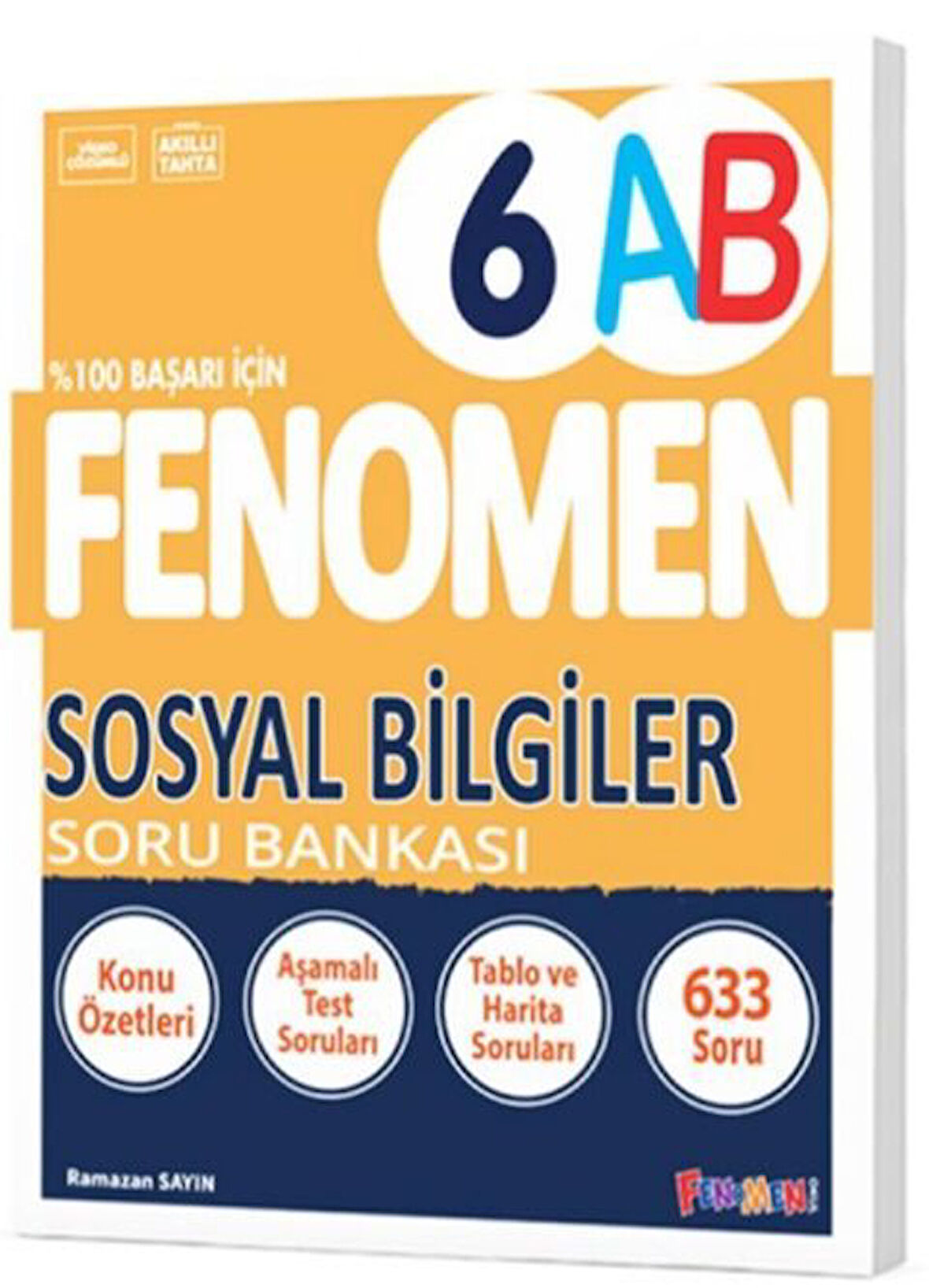 Fenomen Okul Yayınları 6. Sınıf Sosyal Bilgiler A ve B Soru Bankası