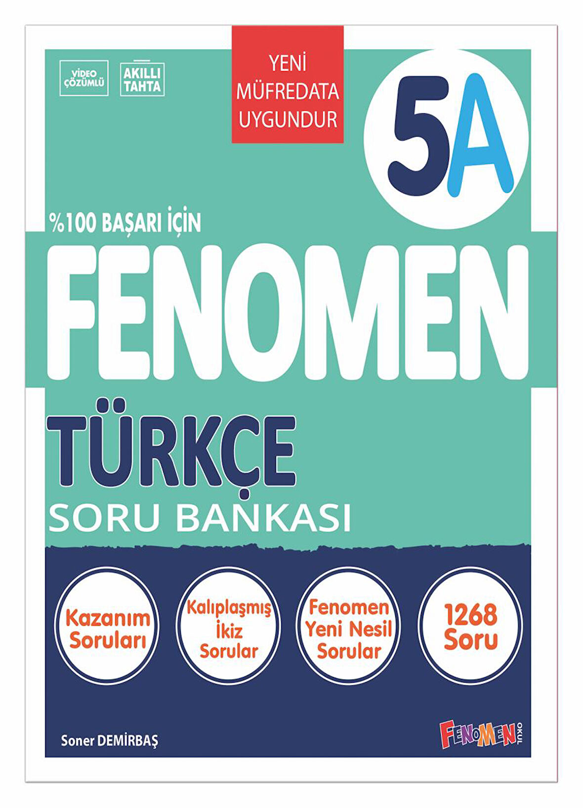 Fenomen Okul 2024 5. Sınıf Türkçe A Soru Bankası Yeni Nesile Kolay Geçiş Güncel Müfredat 2024