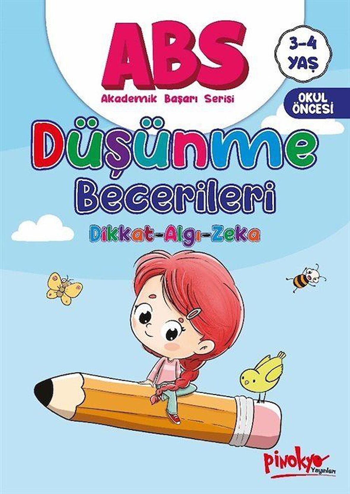 ABS 3-4 Yaş Düşünme Becerileri Dikkat-Algı-Zeka / Buçe Dayı
