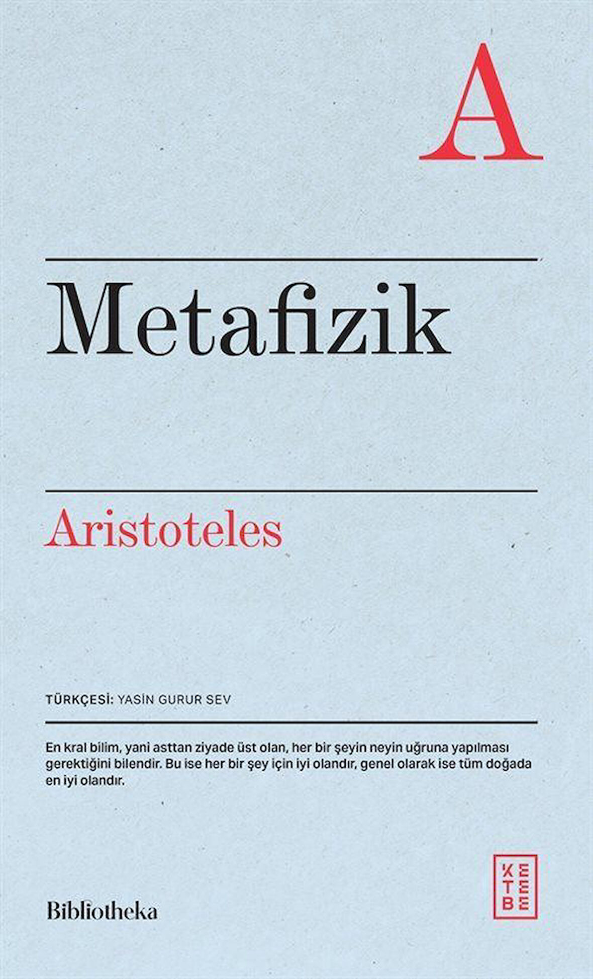 Metafizik / Aristoteles (Aristo)