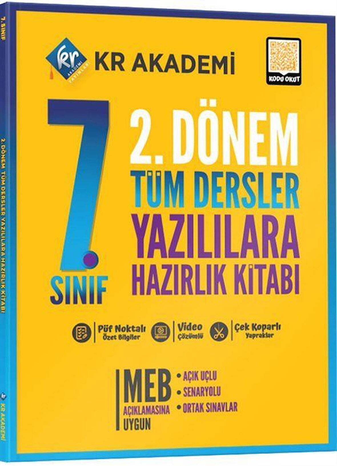 7. Sınıf 2. Dönem Tüm Dersler Yazılılara Hazırlık Kitabı / Kolektif