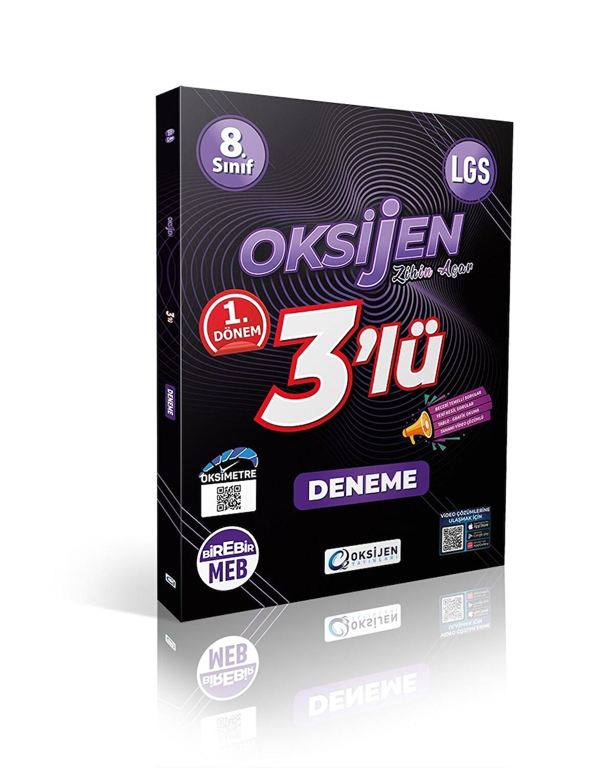 Oksijen Lgs 8.sınıf 1.dönem 3'lü Deneme