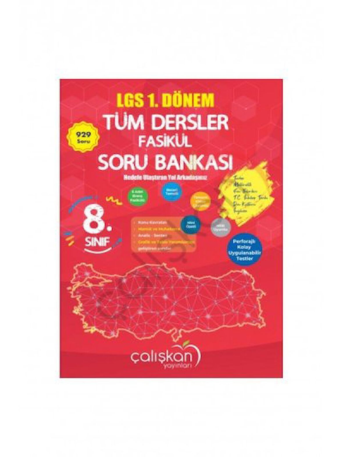 Çalışkan 8. Sınıf Lgs 1. Dönem Tüm Dersler Soru Bankası 2023