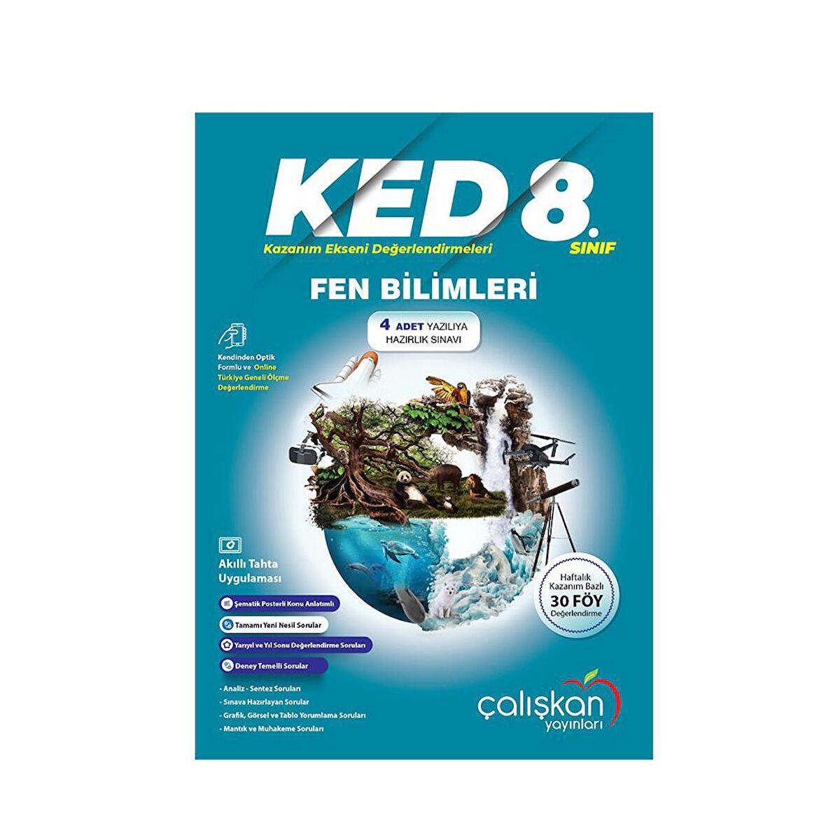 8.Sınıf Fen Bilimleri 1.Dönem Kazanım Ekseni Değerlendirme 20 Föy