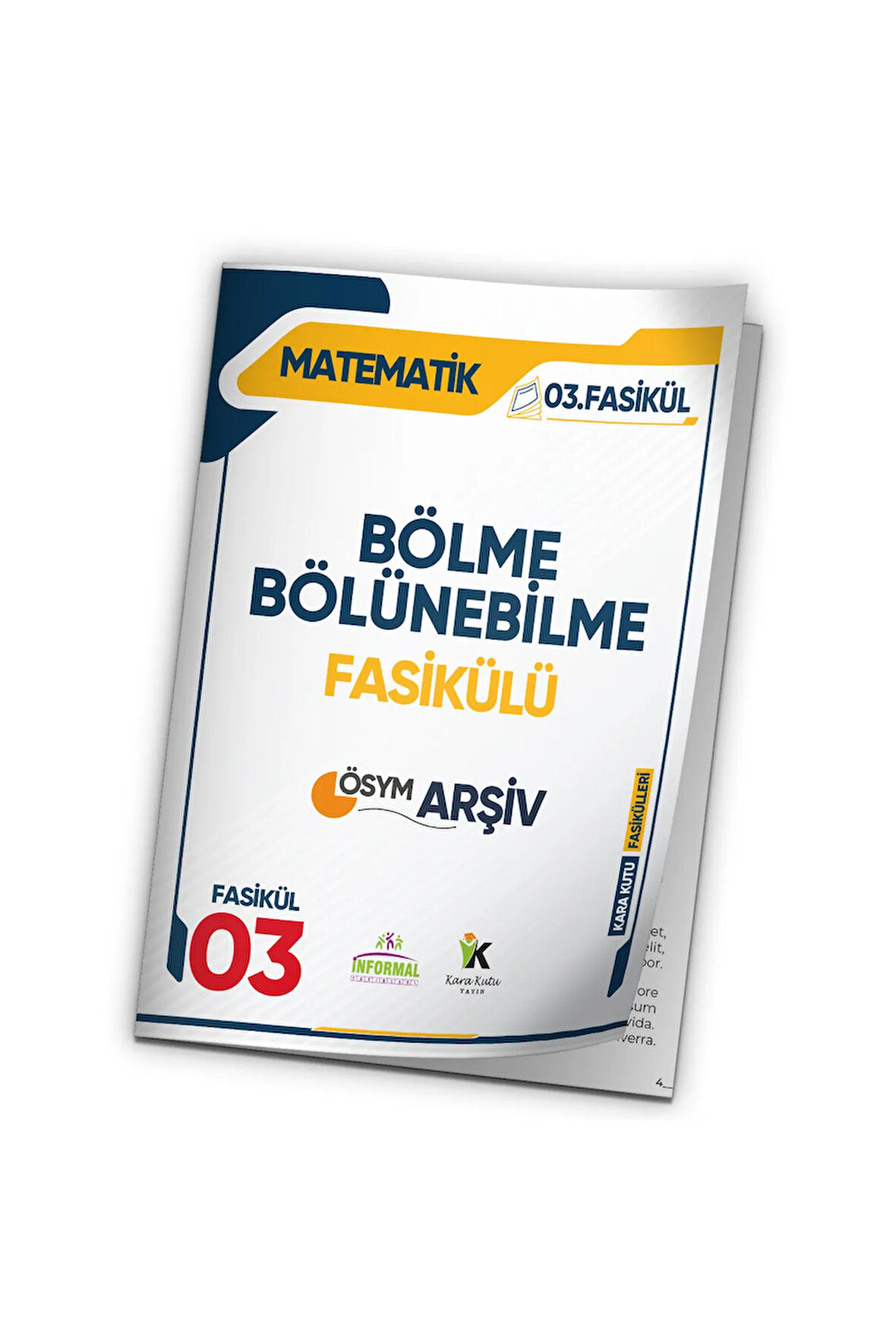 2025 TYT Matematik KaraKutu Bölme Bölünebilme ÖSYM Çıkmış Soru Bankası Modüler Set Çözümlü 3.Fasikül