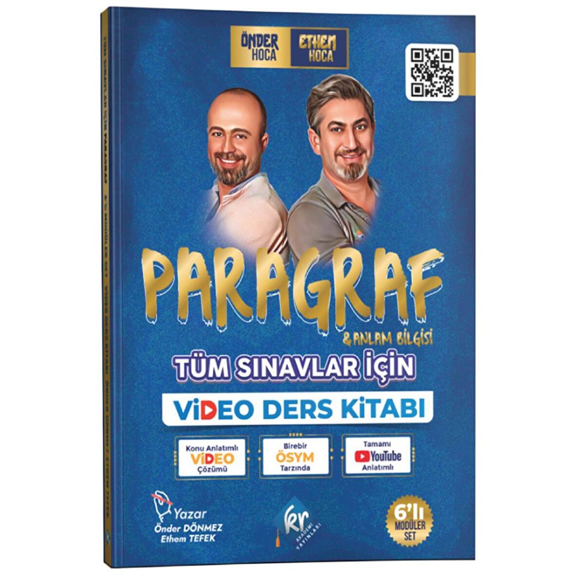 Önder Hoca ve Ethem Hoca Tüm Sınavlar İçin Paragraf ve Anlam Bilgisi Video Ders Kitabı