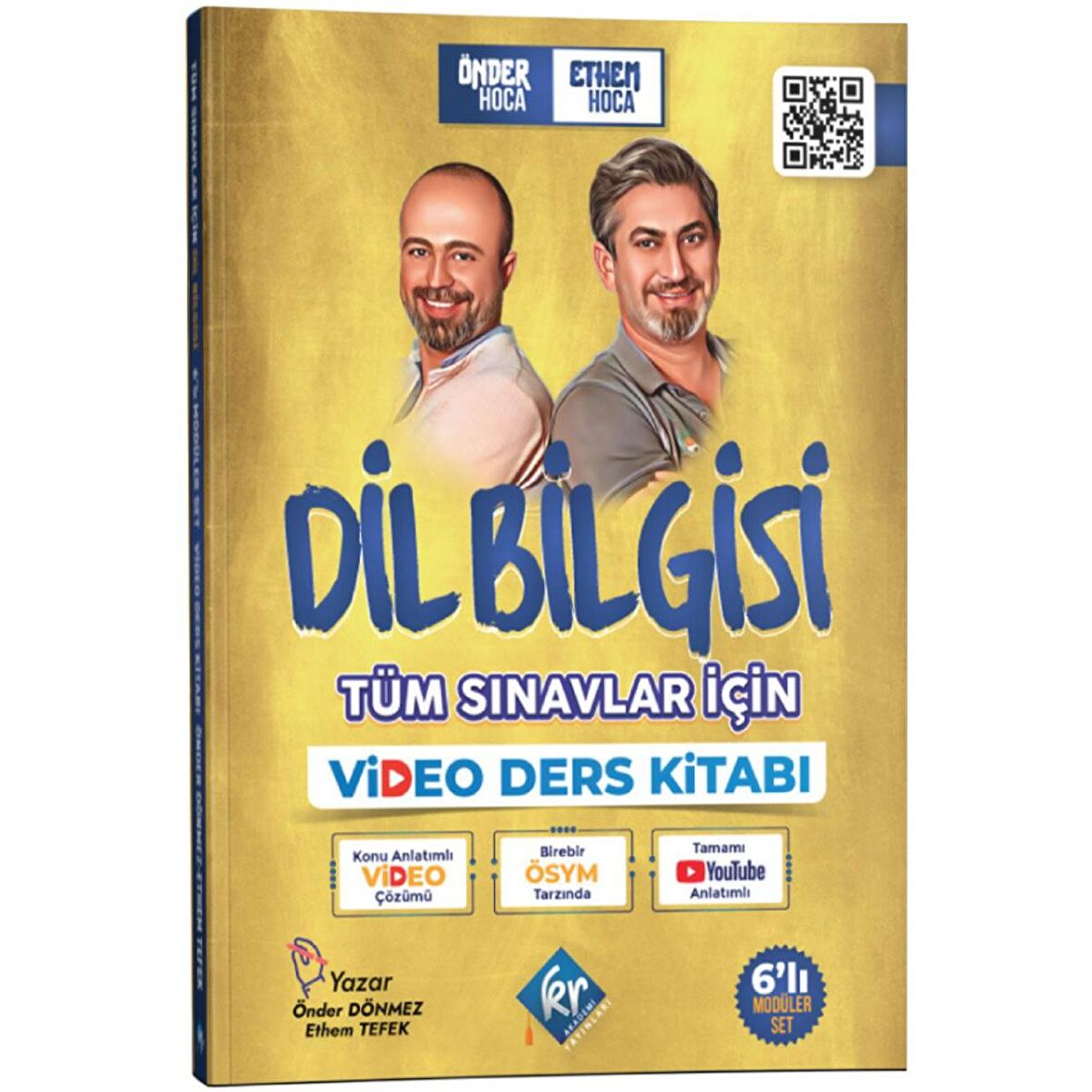 Önder Hoca ve Ethem Hoca Tüm Sınavlar İçin Dil Bilgisi Video Ders Kitabı Kr Akademi