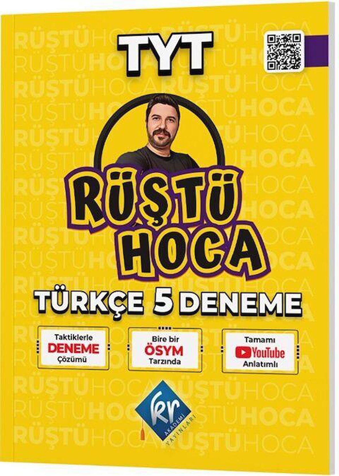 2023 Rüştü Hoca TYT Türkçe 5 Deneme KR Akademi