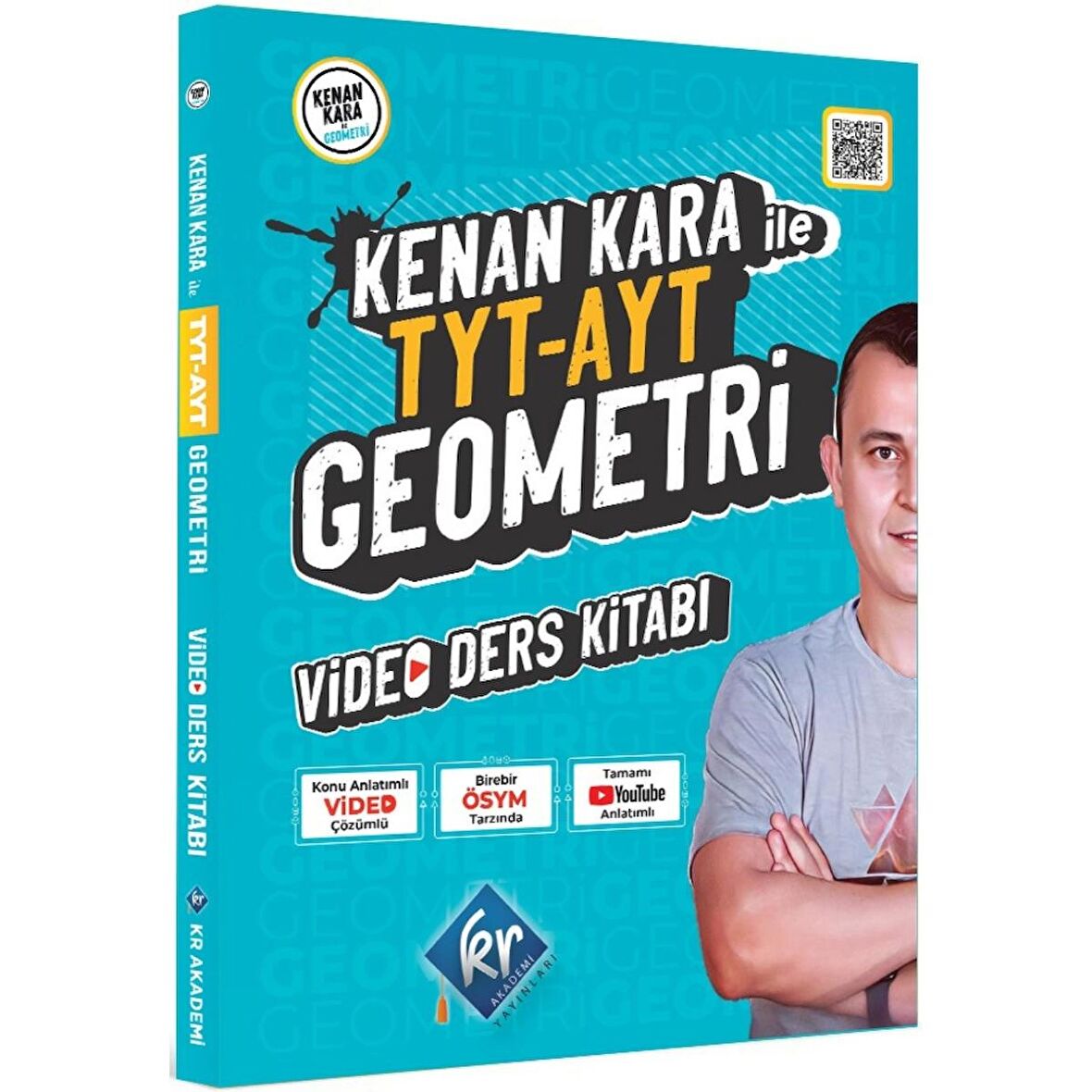 Kenan Kara İle TYT-AYT Geometri Video Ders Kitabı Kr Akademi Yayınları