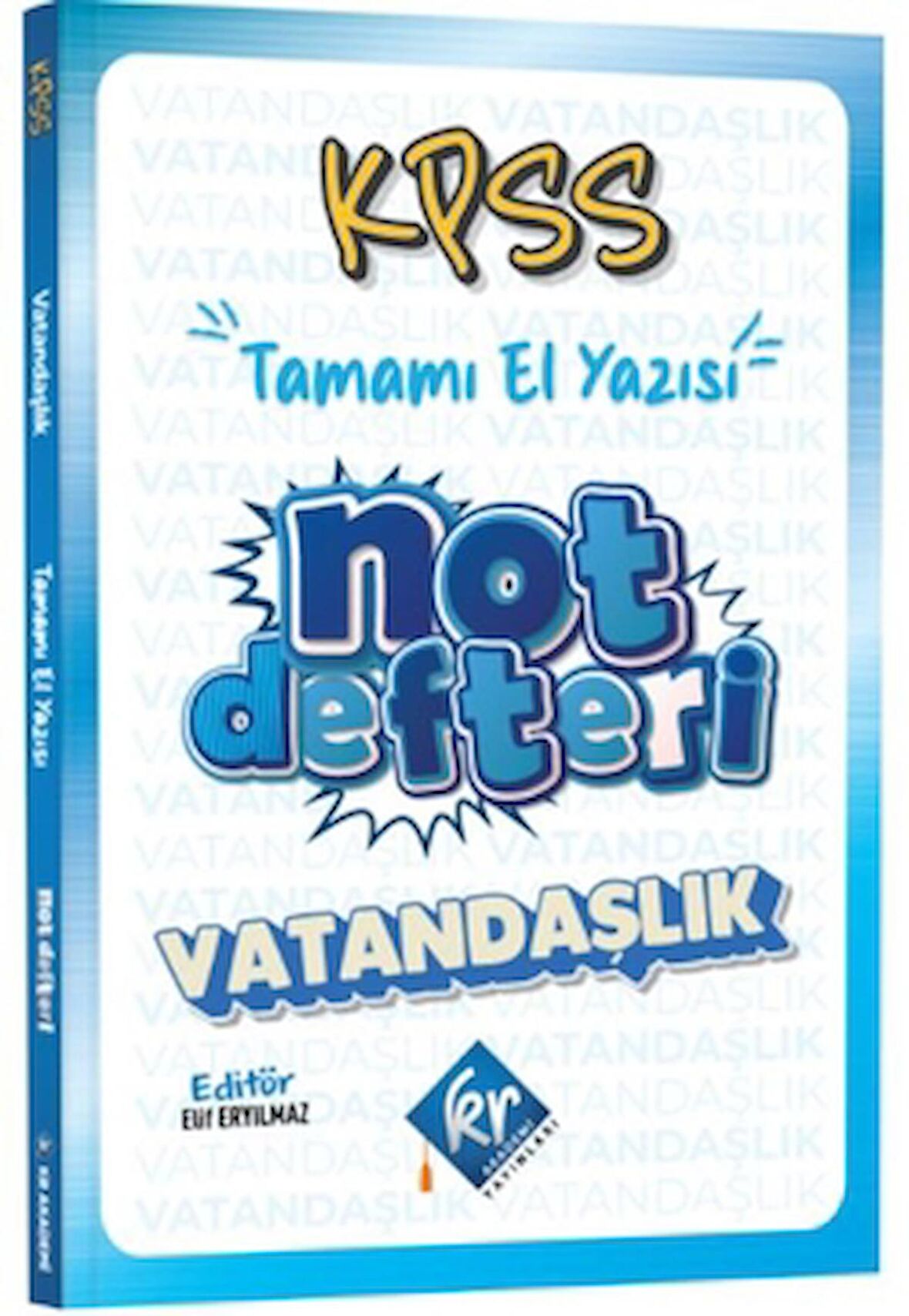 KPSS Vatandaşlık Konu Anlatımlı Not Defteri