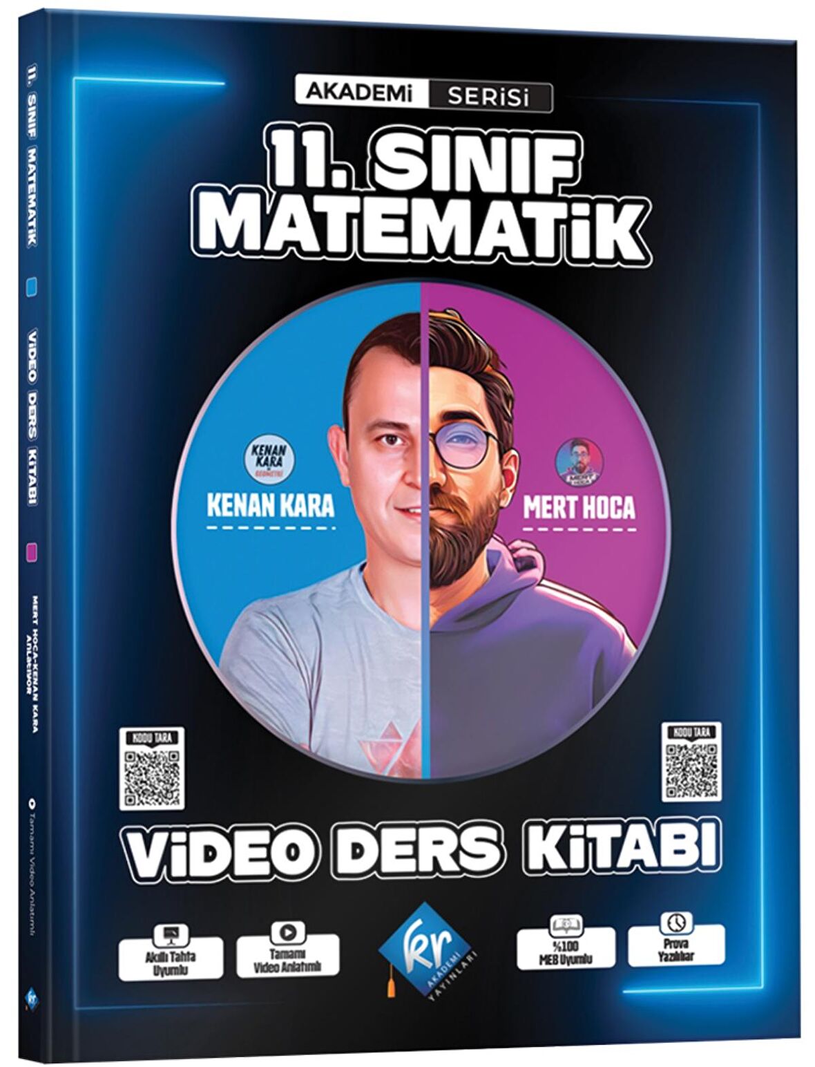 Kr Akademi 2024 11. Sınıf Matematik Kenan Kara & Mert Hoca Video Ders Kitabı