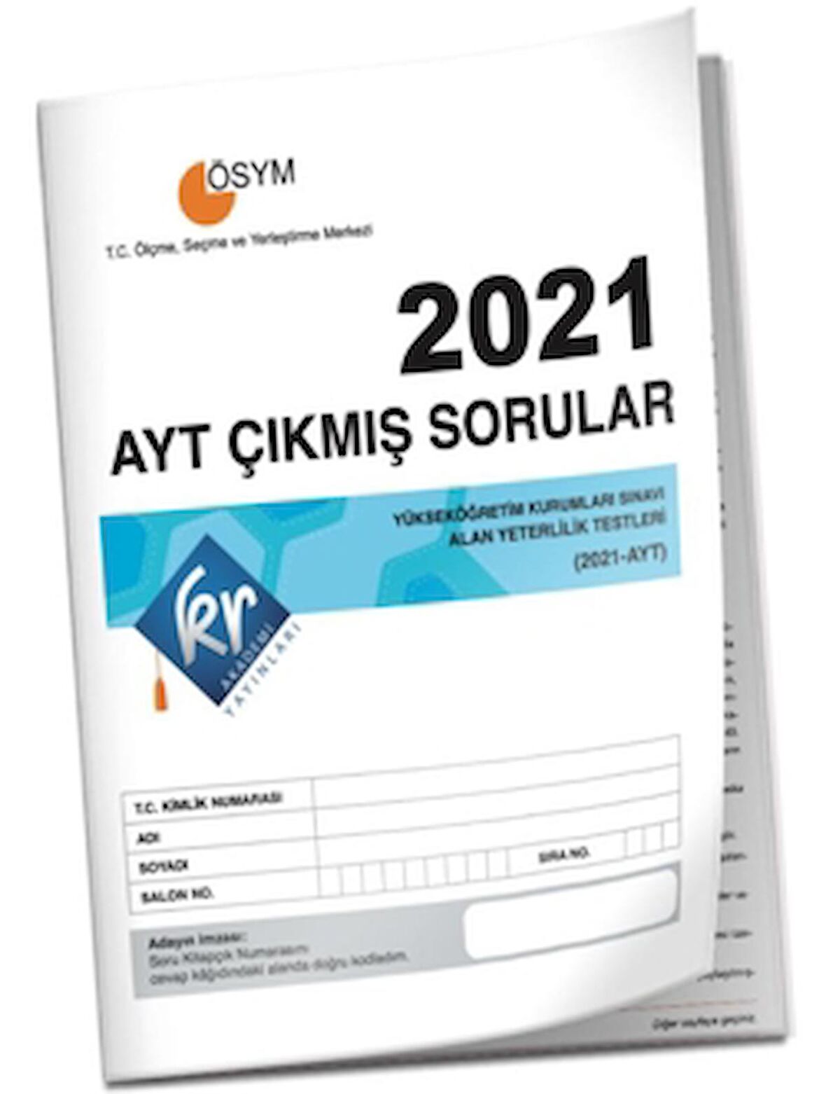 2021 AYT Çıkmış Sorular Tıpkı Basım Kitapçığı