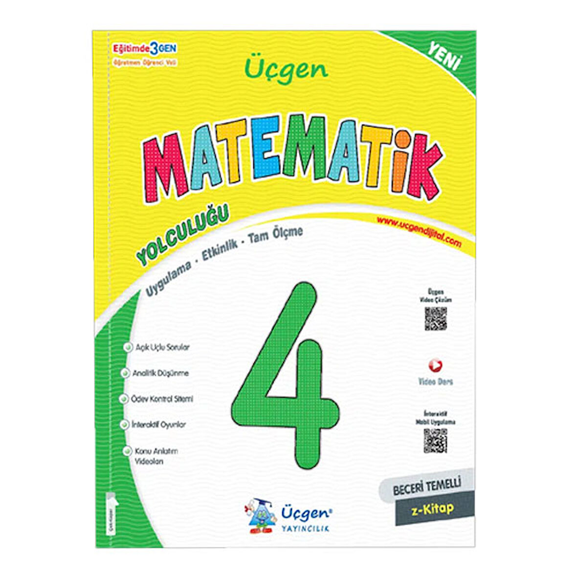 4. Sınıf Beceri Temelli Matematik Yolculuğu Üçgen Yayıncılık