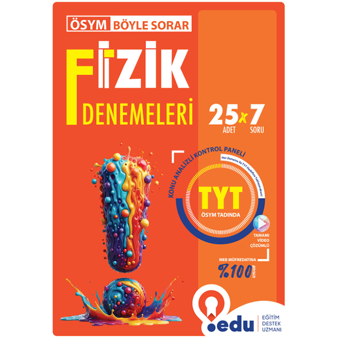 Edu Yayınları ÖSYM Böyle Sorar TYT Fizik Denemeleri