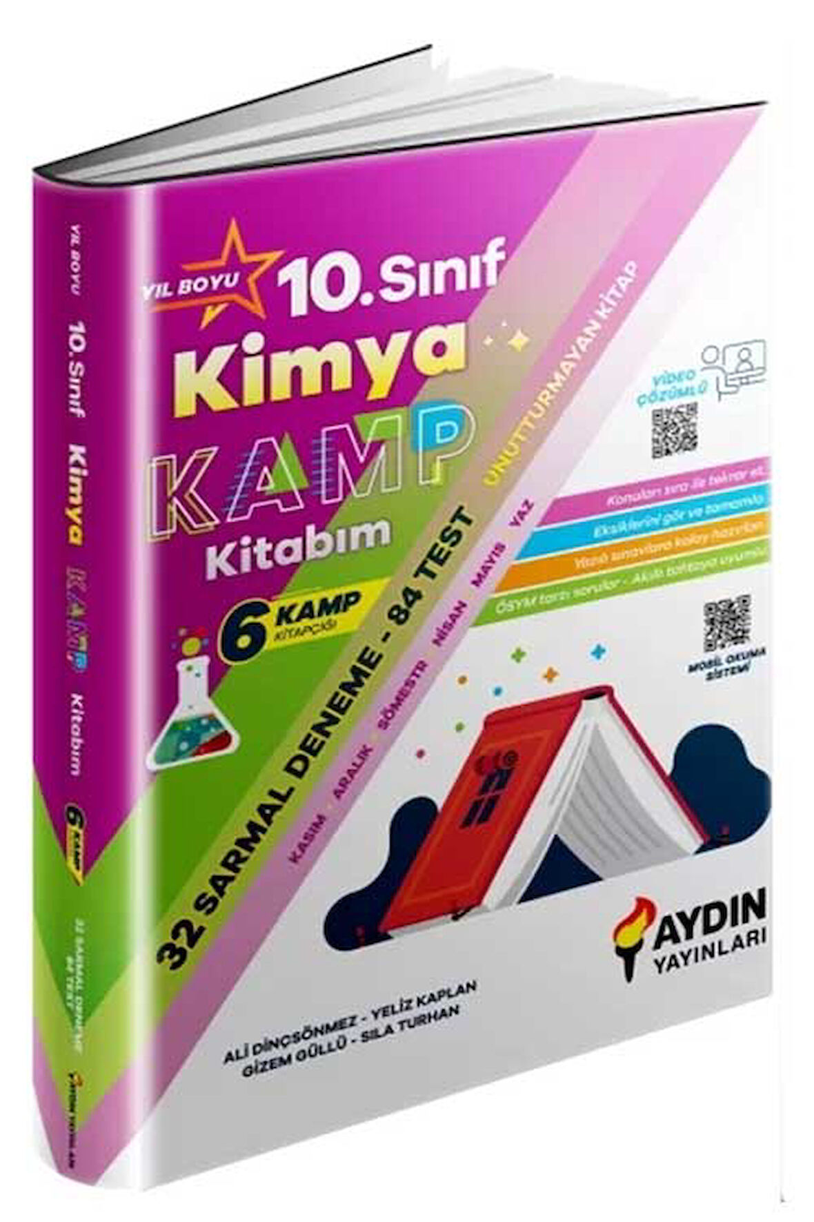 10. Sınıf Kimya Kamp Kitabım Aydın Yayınları