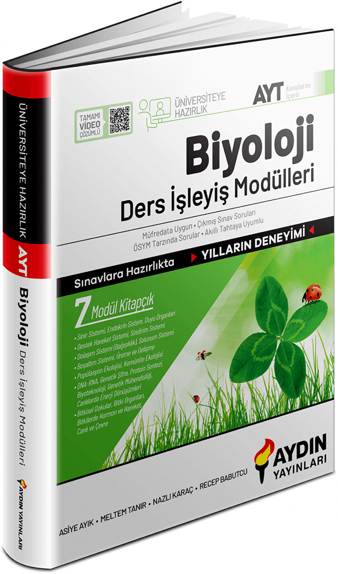 Üniversiteye Hazırlık AYT Biyoloji Ders İşleyiş Modülleri
