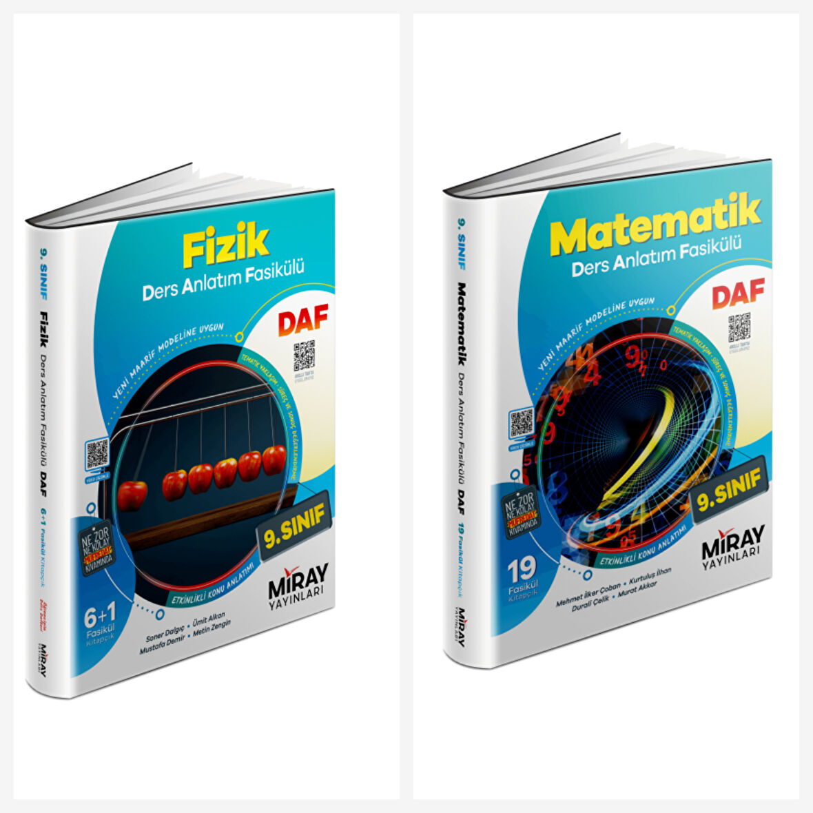 Miray 9. Sınıf Fizik & Matematik Ders Anlatım Fasikülleri