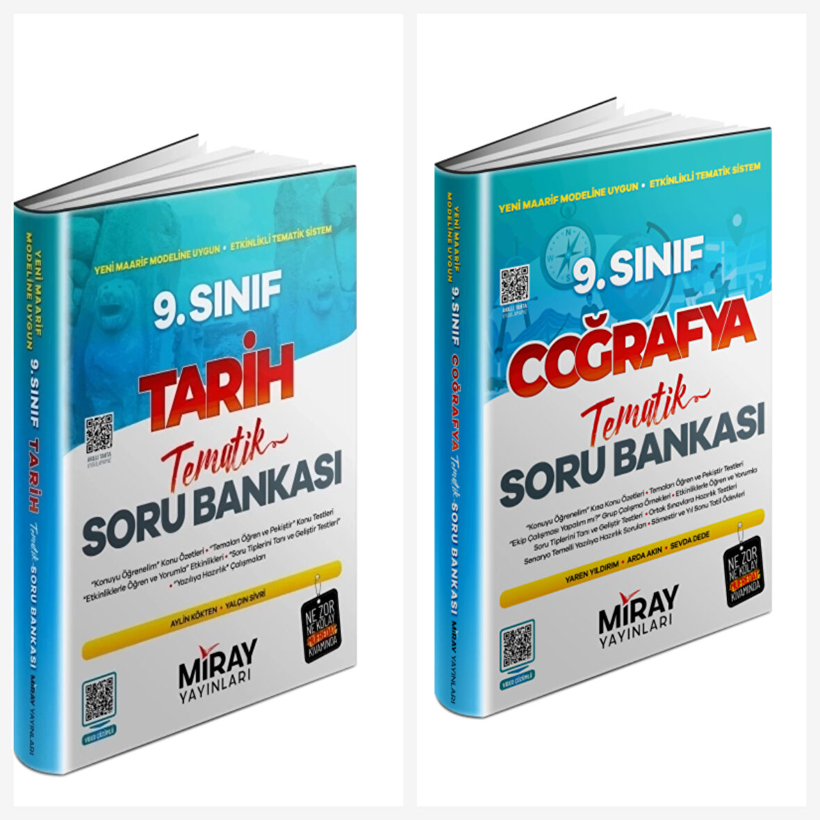Miray 9. Sınıf Coğrafya & Tarih Tematik Soru Bankası