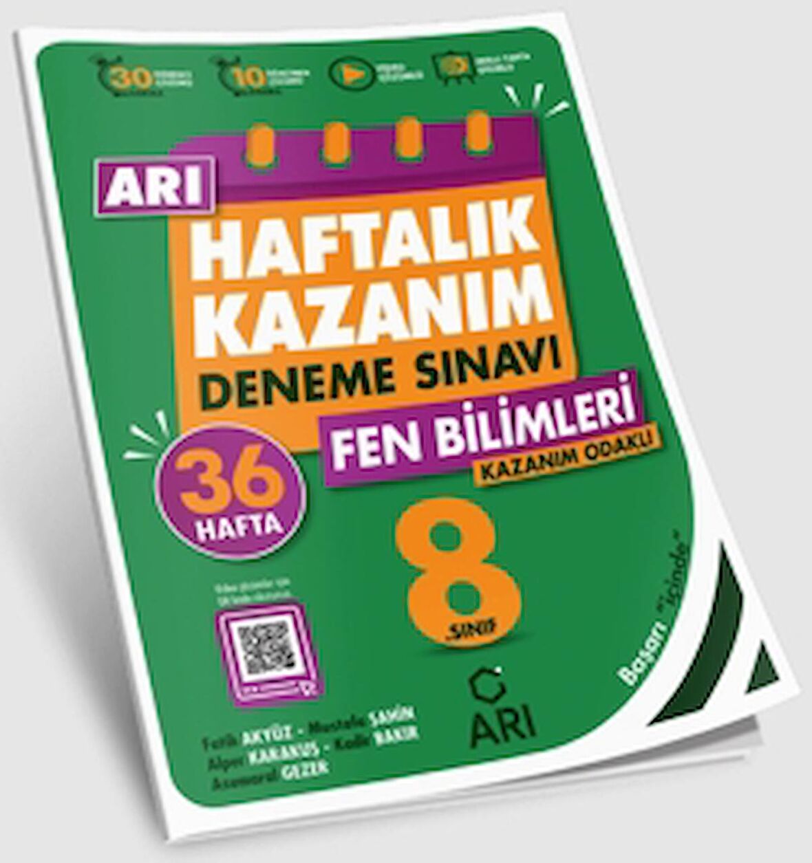 8. Sınıf Fen Bilimleri Arı Haftalık Kazanım Deneme