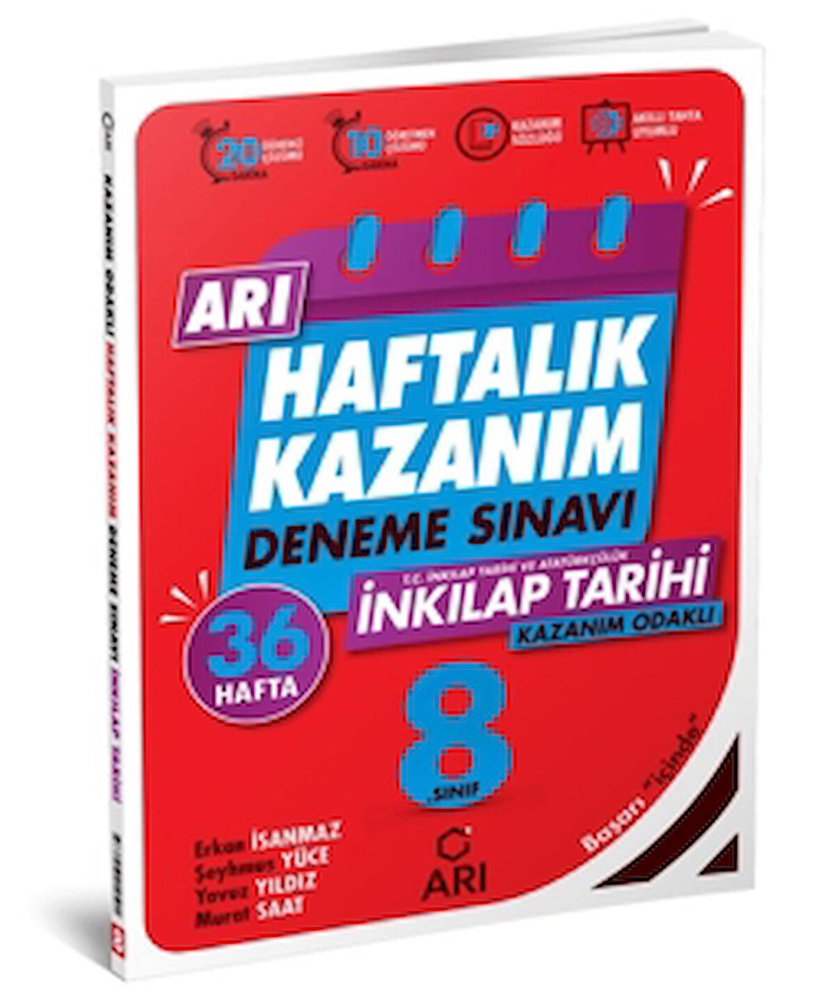 8. Sınıf T.C. İnkılap Tarihi ve Atatürkçülük Arı Haftalık Kazanım Deneme