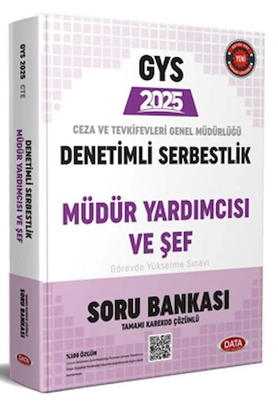 2025 Ceza ve Tevkifevleri Denetimli Serbestlik Müdür Yardımcılığı ve Şeflik GYS Soru Bankası