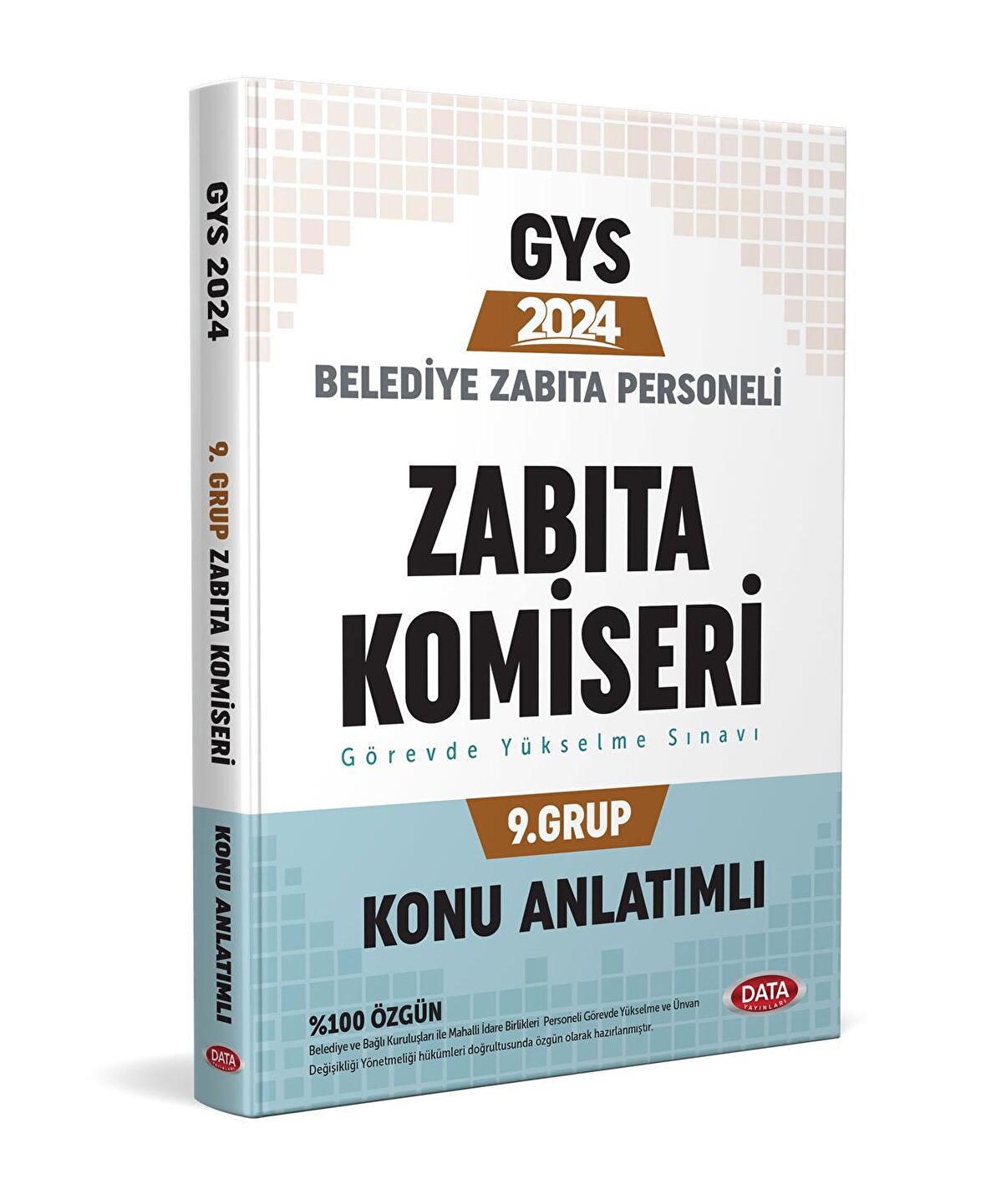 2024 Belediye Zabıta Personeli Zabıta Komiseri 1. Grup Konu Anlatımı Data Yayınları