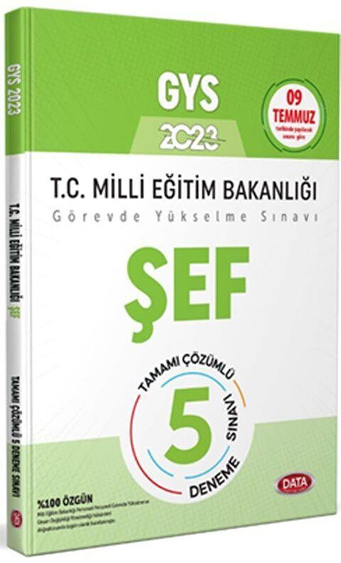 Milli Eğitim Bakanlığı Şef Tamamı Çözümlü GYS 5 Deneme Sınavı