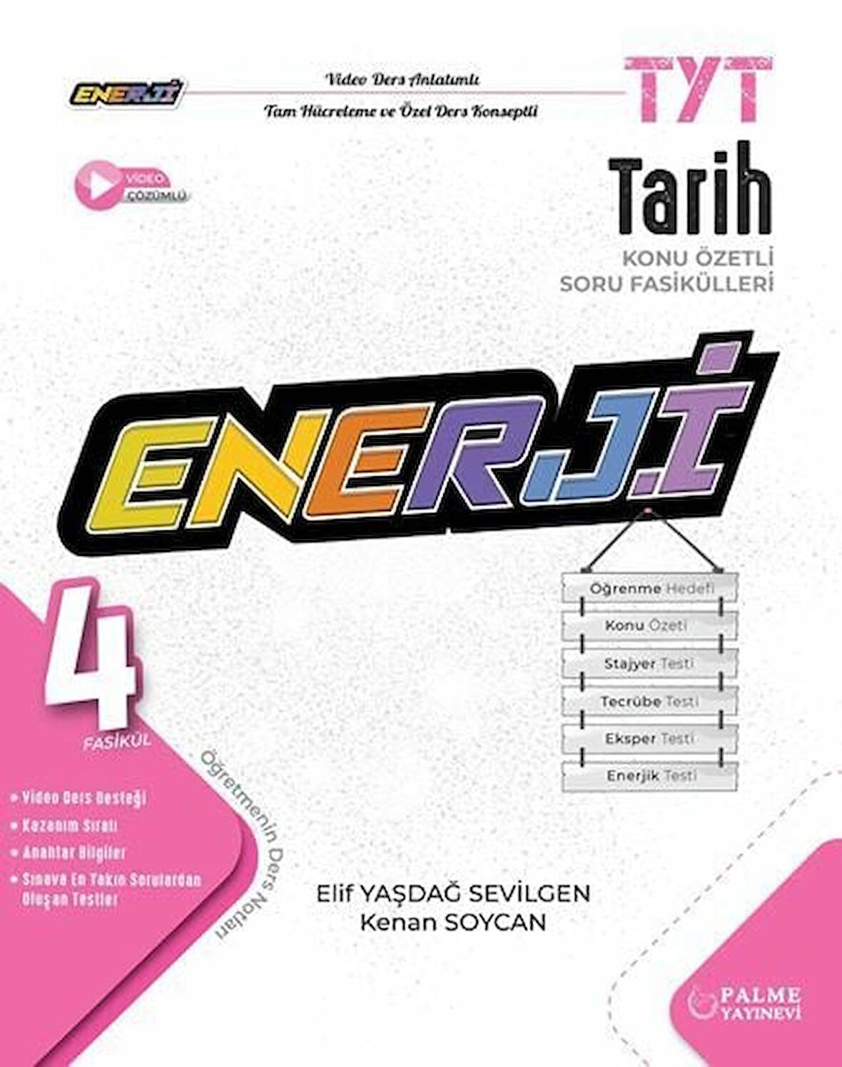 TYT Enerji Tarih Konu Özetli Soru Fasikülleri (4 Fasikül)