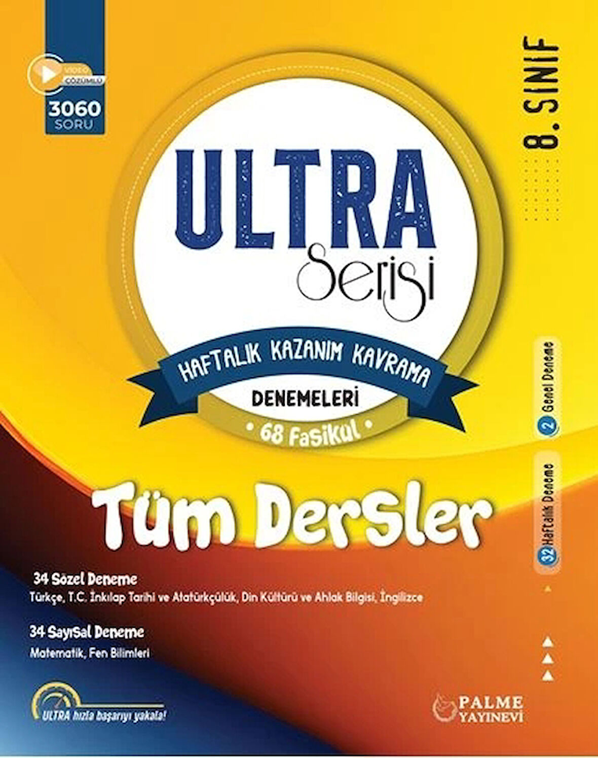PALME YAYINLARI 8.SINIF LGS ULTRA TÜM DERSLER DENEMELERİ
