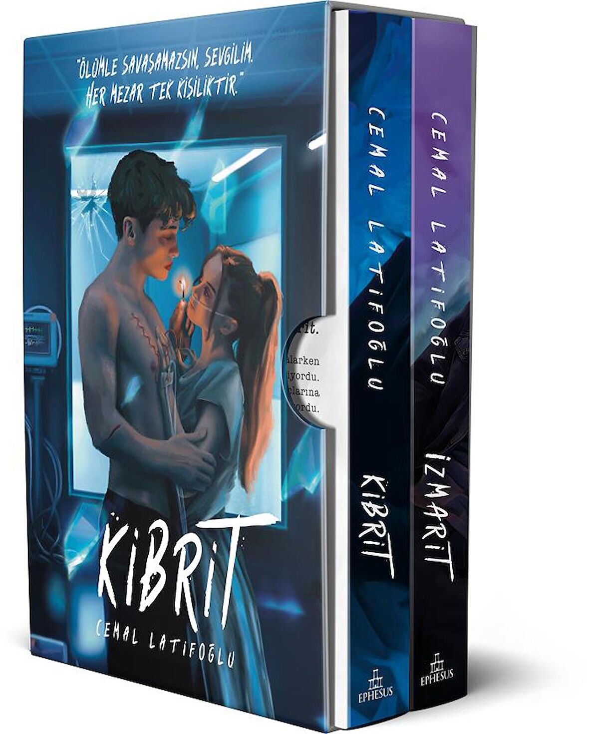 İzmarit - Kibrit İki Kitaplık Set